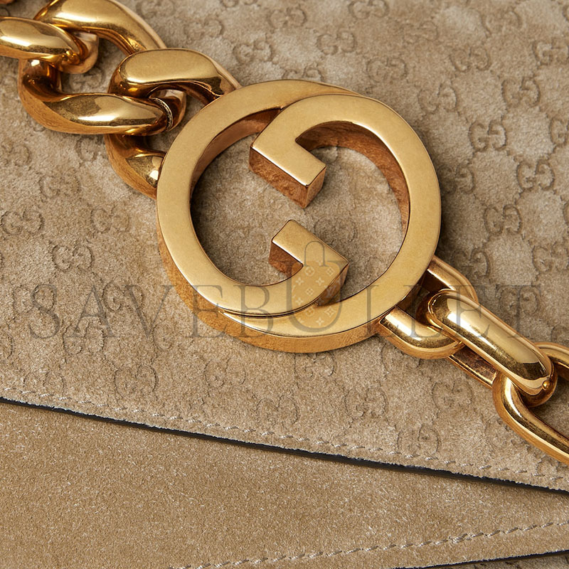 GUCCI LARGE SHOULDER BAG WITH CHAIN 857362 (36*20*9cm)